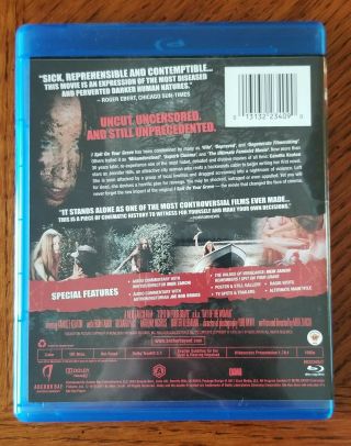 I Spit On Your Grave - 1978 Director’s Cut (Blu - ray) OOP & Rare 2