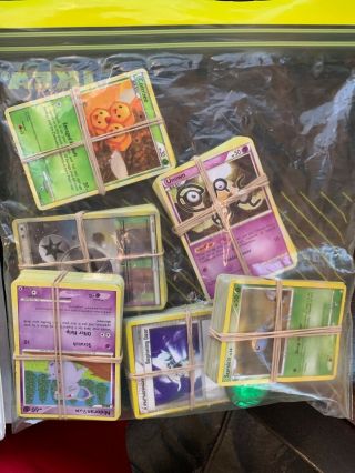 Over 600 Pokémon Cards.  Bunch Of Rare,  Holo,  Reverse Holo Cards. 2