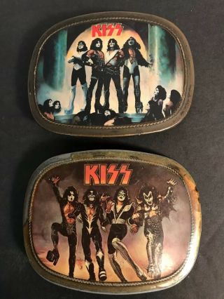 Kiss 1976/77 Pacifica Love Gun Belt Buckle - Destroyer Rare Reference Photos