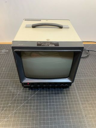 Panasonic Crt Video Monitor Wv - 5310 1979 Rare Retro Made In Japan