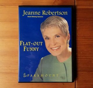 Jeanne Robertson - Flat Out Funny At The Paramount Dvd Rare And Oop Comedy