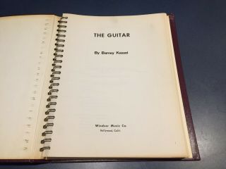 The Guitar.  Barney Kessel.  Rare 1st Edition 1967 HC ILL Book with Dust Jacket. 4