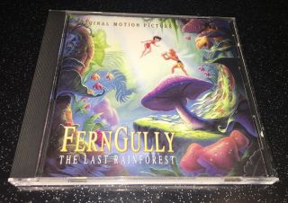 Ferngully The Last Rainforest Motion Picture Soundtrack Cd Rare Oop