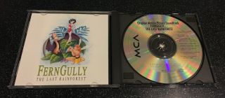 Ferngully The Last Rainforest Motion Picture Soundtrack CD Rare OOP 3