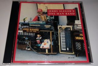 Jerry Sleger’s One Man Band By Jerry Sleger (cd,  1994) Jr - 14 - Cd Very Rare