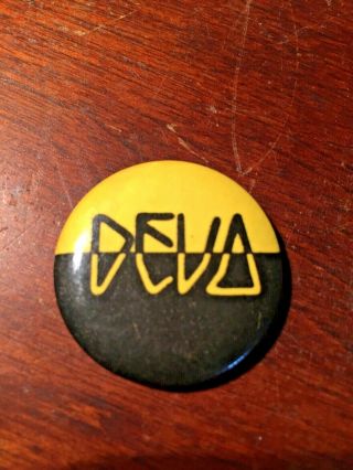 Devo Vintage Pin Back Rare