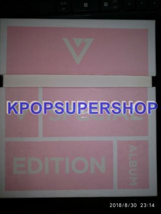 Seventeen Love & Letter Repackage Special Edition Cd 2 Dvd Great Cond.  Rare Oop