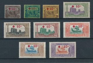 [36346] Tunisia 1915/16 Good Rare Set Very Fine Mh Stamps Value $325