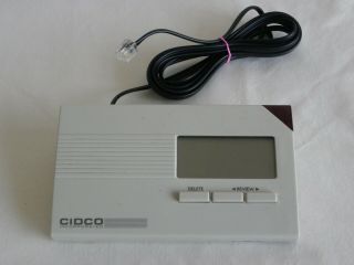 Cidco Incorporated Caller Id Ultra Compact Size Model Sa - 60a - 01 Euc Rare