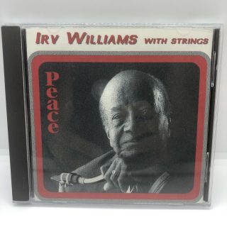 Irv Williams With Strings Peace Saxophone Cd Rare 1996 Ding Dong Music