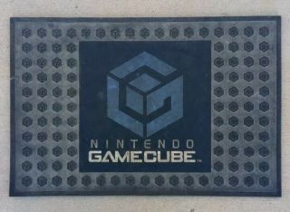 Nintendo Gamecube Promo Floor Door Mat Store Display Retail Employee Rare