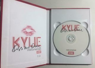 Kylie Minogue - Kiss Me Once Instrumentals.  Ultra Rare Promo Cd For Synchro