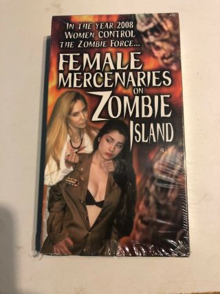 Female Mercenaries On Zombie Island Vhs Shock O Rama Pictures Rare Oop Sov