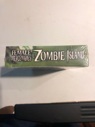 Female Mercenaries On Zombie Island VHS Shock O Rama Pictures Rare OOP SOV 5