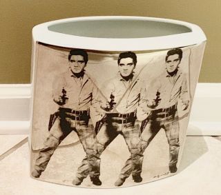 Elvis Presley Andy Warhol Rosenthal Studio - Line Vase - Rare Collectible