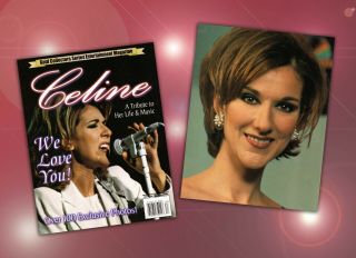 Celine Dion Rare 11  X8.  5   We Love You  1998 Magazin 80 Pages Over 100 Pix