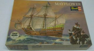 Rare 1965 Revell Mayflower Ship Model Unbuilt Ex Cond