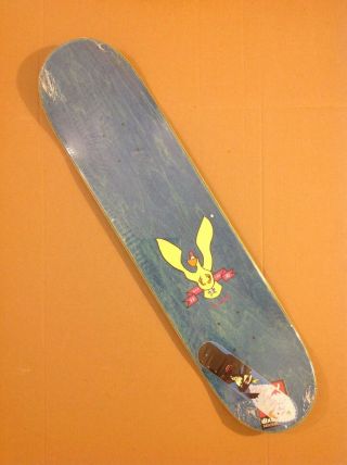 NOS / Mark Gonzales Krooked skateboard deck DLXSF vintage 2002 / RARE NIP DS 3