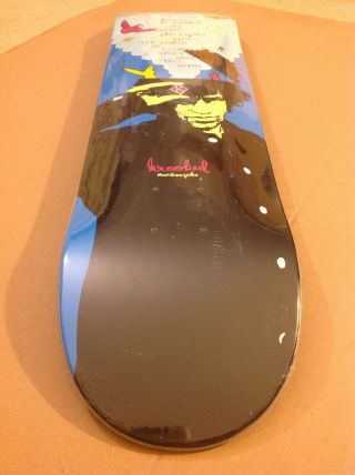 NOS / Mark Gonzales Krooked skateboard deck DLXSF vintage 2002 / RARE NIP DS 4