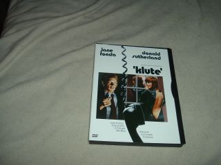 Klute (dvd,  2002,  Widescreen) Jane Fonda,  Donald Sutherland 1971 Rare Oop