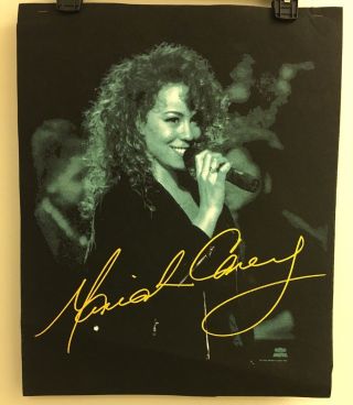 Mariah Carey Unplugged 1992 T - Shirt Sample Promo Vintage Vtg Htf R&b Ultra Rare