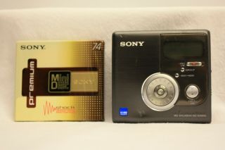 Sony Mz - Nh900 Hi - Md Audio Minidisc Walkman Recorder Player Rare