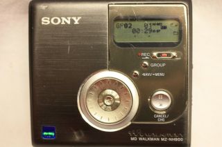 SONY MZ - NH900 Hi - MD AUDIO MiniDisc WALKMAN RECORDER PLAYER RARE 2