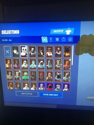 Fortnite Account Pc 70,  Some Rare Skins With Save The World