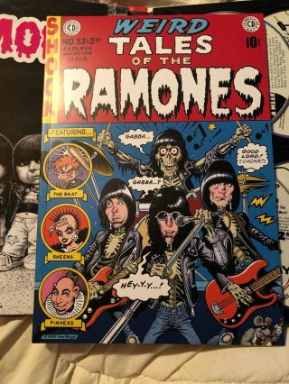Weird Tales of the Ramones (1976 - 1996) [Box] by Ramones (3 CDs/1 DVD) RARE OOP 5
