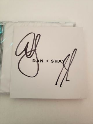Dan,  Shay Hand Signed Autographed Cd Authentic Rare Country Music