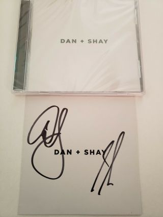 Dan,  Shay Hand Signed Autographed CD Authentic Rare Country Music 2