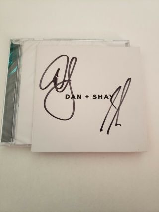 Dan,  Shay Hand Signed Autographed CD Authentic Rare Country Music 4