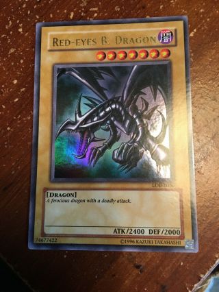 Red - Eyes B.  Dragon - Lob - E056 - Ultra Rare - Unlimited - Near