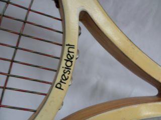 RARE Marcraft Diadal The President tennis racquet Handmade in Canada 4 1/2 5