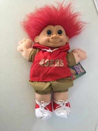 Russ Nfl San Francisco 49ers Troll Doll Rare Plush 12 "