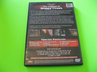 The Legend of Boggy Creek (DVD,  2006) rare oop deluxe collector ' s edition 2