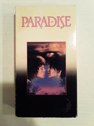 Paradise Vhs Very Rare Cult Thriller Horror Oop Sleaze Embassy Video
