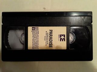 Paradise vhs very rare cult thriller horror oop sleaze Embassy video 4
