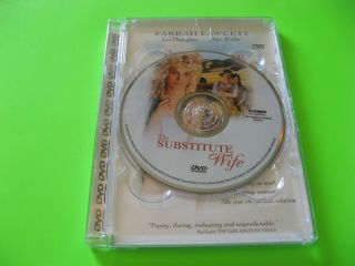 The Substitute Wife (dvd,  2001) Rare Oop Farrah Fawcett,  Peter Weller