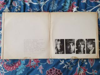 The Beatles - White Album RARE ORIG NZ Apple VERY LOW NUMBERED 2LP No 10870 3