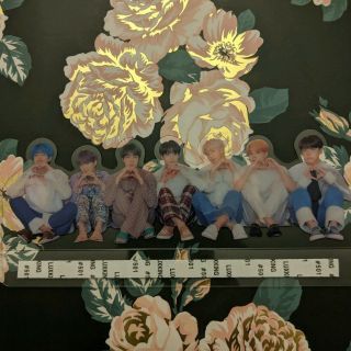[bts] Map Of The Soul Persona Clear Picket Standee Rare