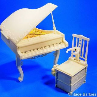 Rare Barbie Doll Sears Exclusive Musical Piano By Tomy 60684 Vintage 1970 