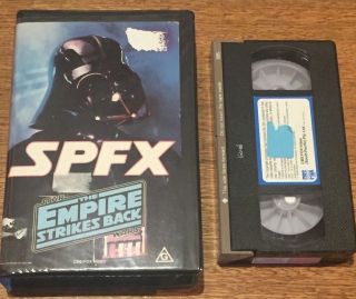 Star Wars - The Empire Strikes Back (spfx) Rare Vhs Home Video Tape