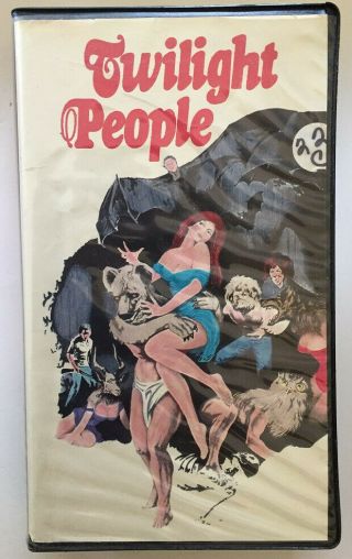 Twilight People Rare Clamshell Vhs 1985 Vci Home Video / United Entertainment