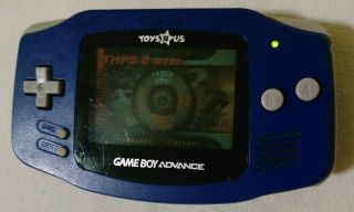 Nintendo Gameboy Advance Gba Agb - 001 Blue Toys 