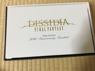 PSP Dissidia Final Fantasy FF20th Anniversary Limited Ver.  game from Japan RARE 6