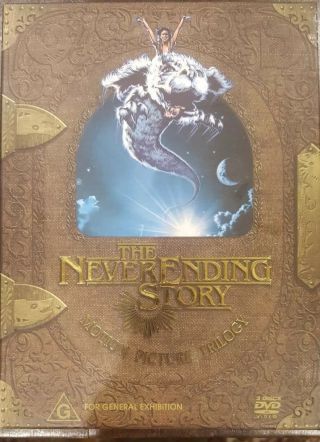 The Neverending Story I,  Ii,  Iii Fantasia Rare Dvd Cult Trilogy 3 Films Box Set