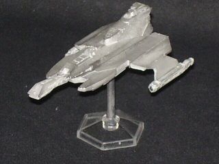 Star Trek Fasa Klingon L - 24 Ever - Victorious Battleship Pewter Oop Rare