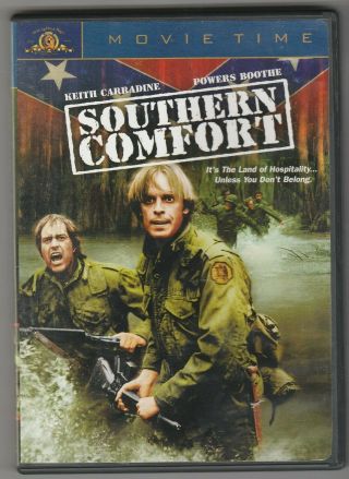 Southern Comfort Dvd Widescreen Keith Carradine Walter Hill Rare Oop Htf
