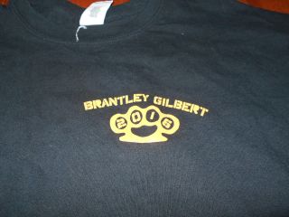 Rare Brantley Gilbert Local Crew 2016 Concert Country T - Shirt Adult 2xl Rare